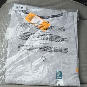 Carhartt Men's Light Gray Short Sleeve Tee
